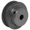 B&B Manufacturing 48MP025-6FA3, Timing Pulley, Aluminum, Clear Anodized,  48MP025-6FA3 - alternate 2